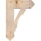 Ekena Millwork Olympic Arts & Crafts Smooth Bracket, Douglas Fir, 5 1/2"W x 20"D x 28"H BKT06X20X28OLY03SDF - alternate 2